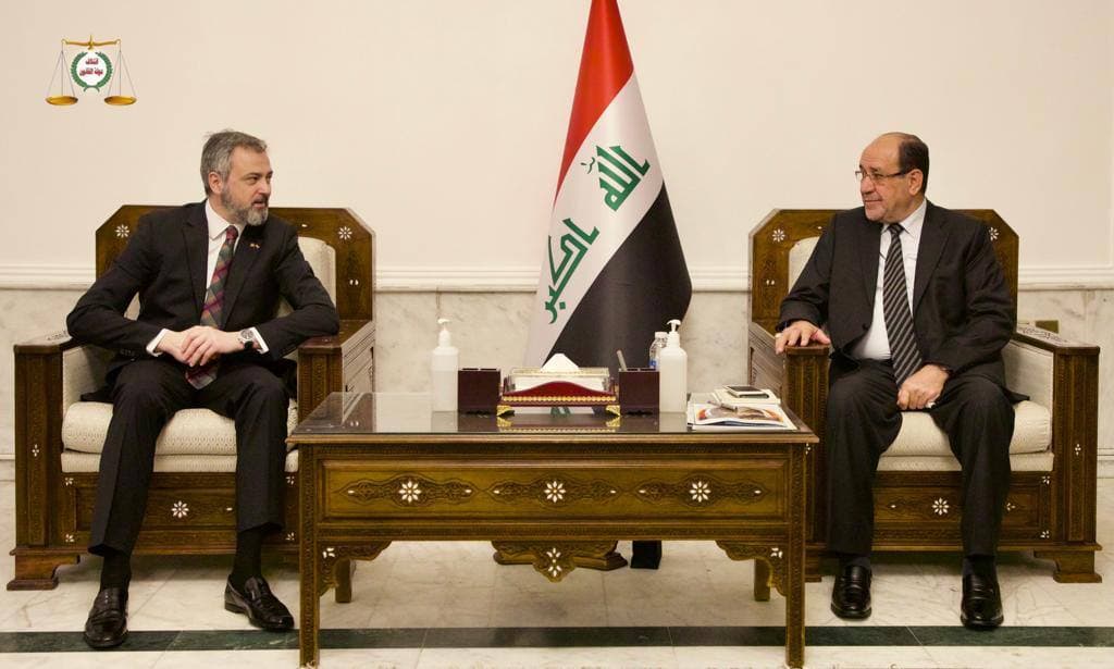 المالكي يبحث مع "دولتين" الاوضاع السياسية في العراق والمنطقة