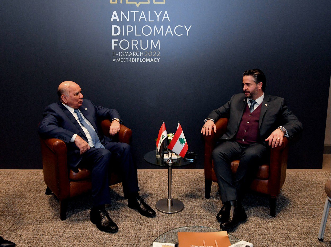 العراق ولبنان يبحثان ملف إعادة الاعمار وتطوير القطاع التجاري