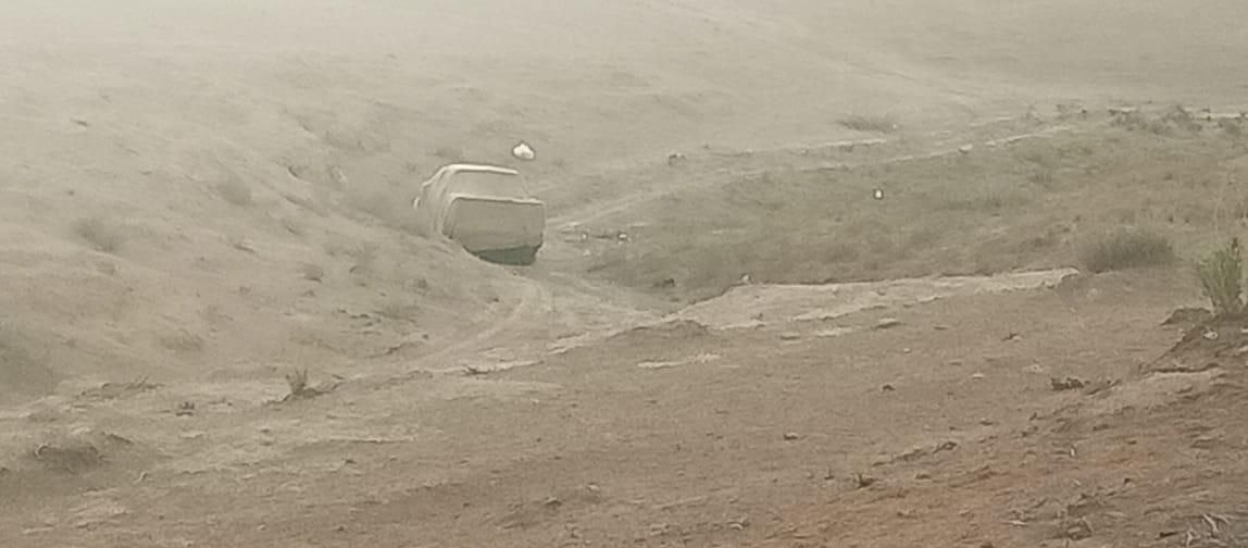 بالصور.. ضبط عجلة تحوي مواد متفجرة في صلاح الدين