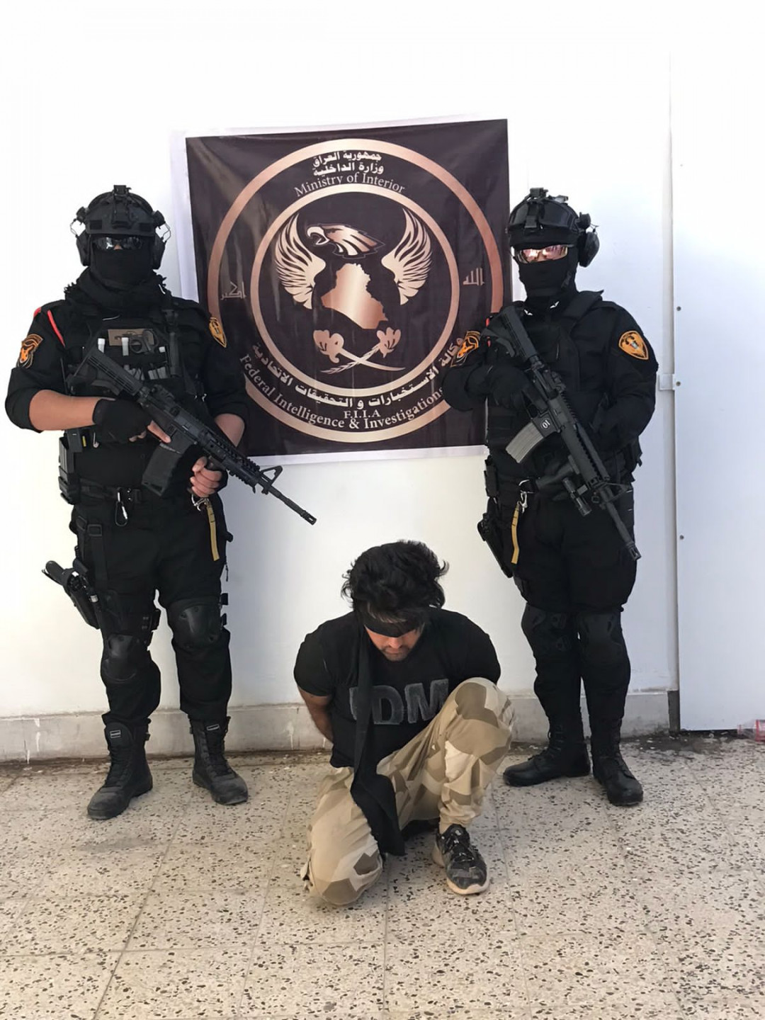 الإطاحة بتاجر مخدرات أفريقي الجنسية بحوزته 5 كيلوات من الكرستال في بغداد