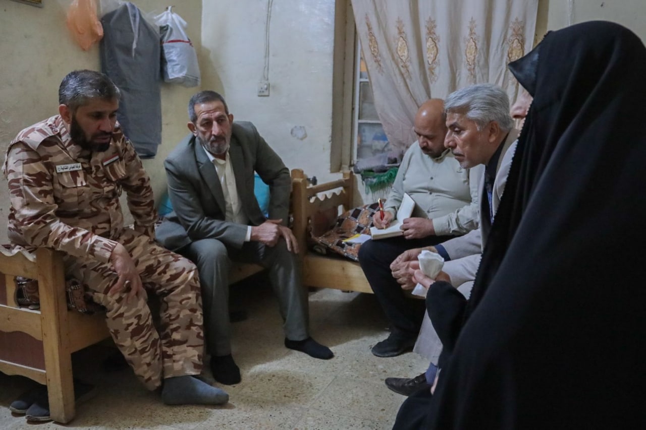 "حشد العتبات" يبني منزلاً لعائلة شهيد من صلاح الدين (صور)