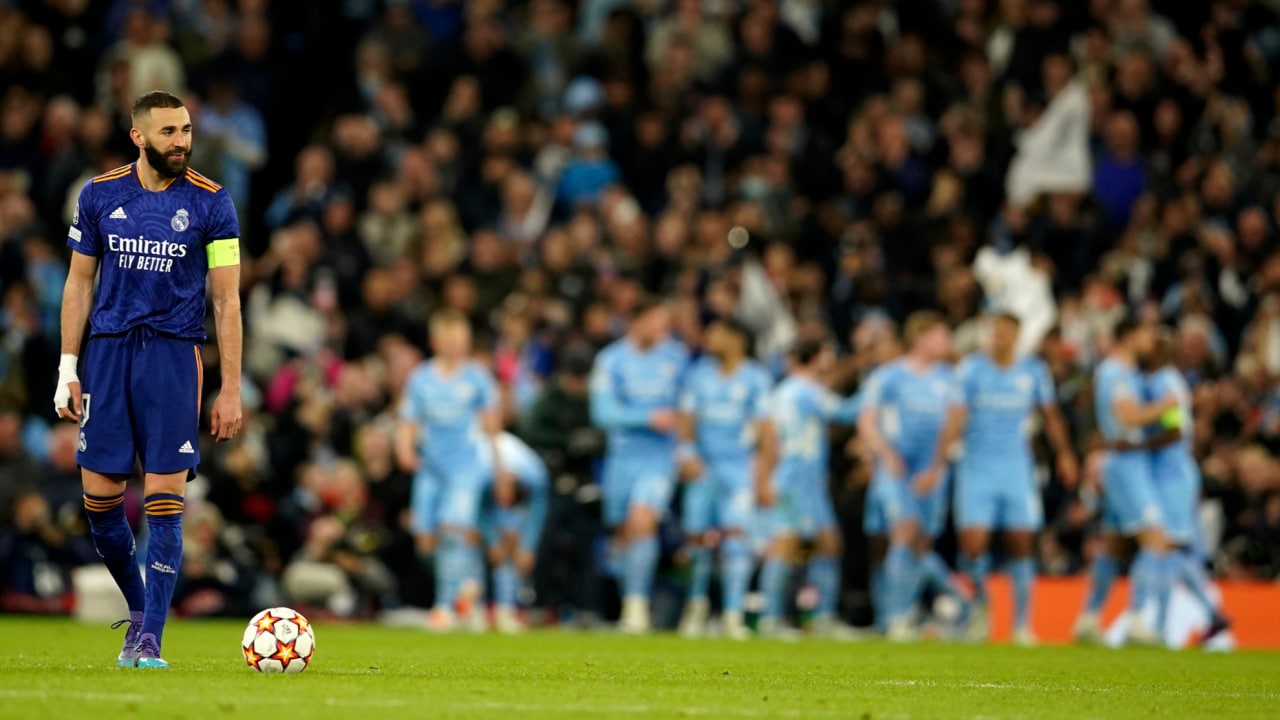 السيتي يكسب نصف المعركة ضد الريال بمباراة السبعة أهداف