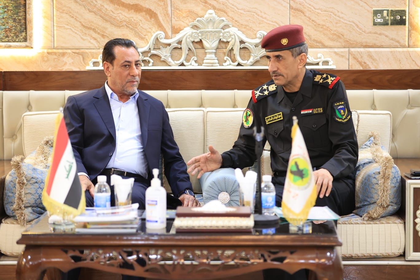 الزاملي يزور جهاز مكافحة الارهاب: المخدرات لا تقل خطورة عن داعش والمجتمع بدأ باستشعار خطرها (فيديو)