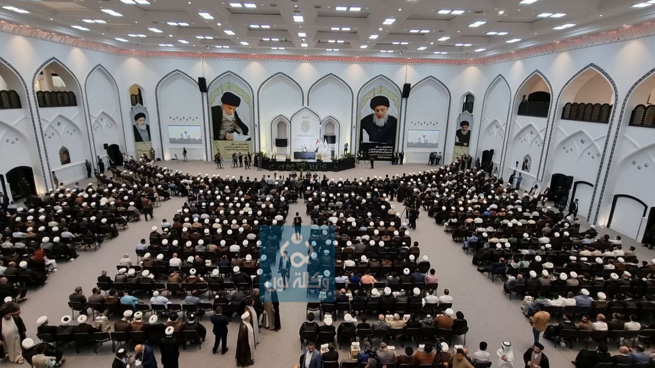 اعمال المؤتمر الدولي للمرجع الكبير اية الله العظمى السيد محمد سعيد الحكيم المُقام بالنجف الاشرف (فيديو)