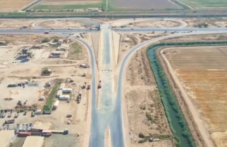 الإعمار: انجاز 93% من مشروع التقاطع المجسر على طريق الممر الثاني لمدخل الصويرة (صور)