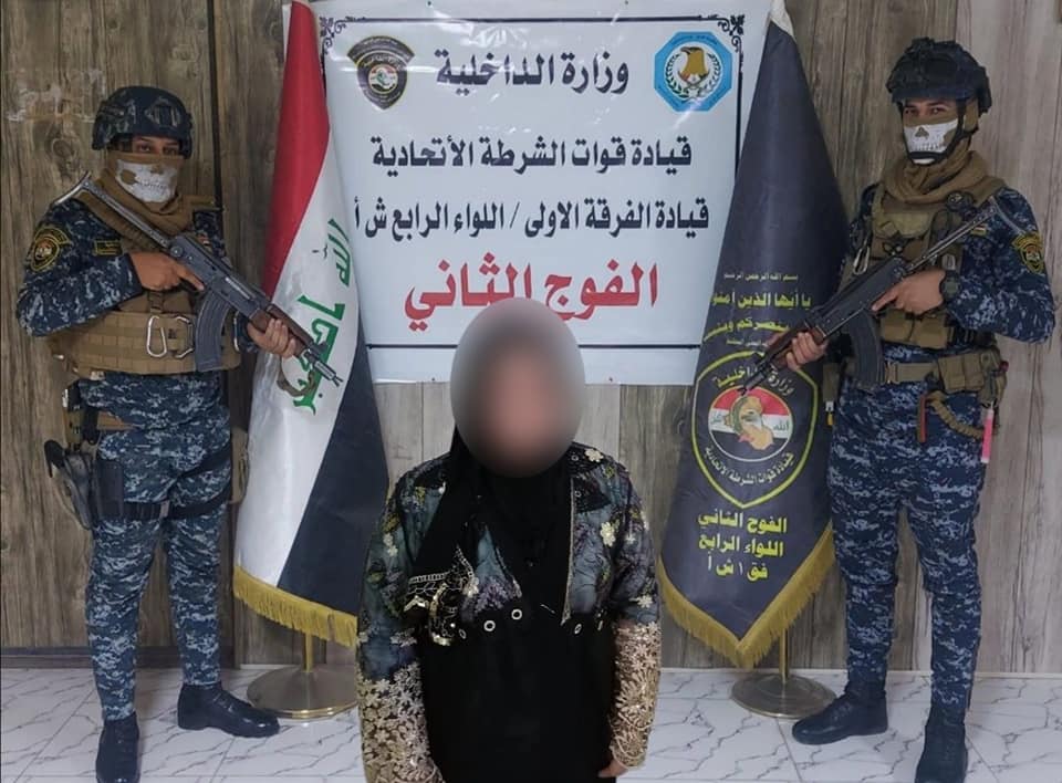 تحرير مختطفة والقبض على خاطفيها في بغداد (صور)