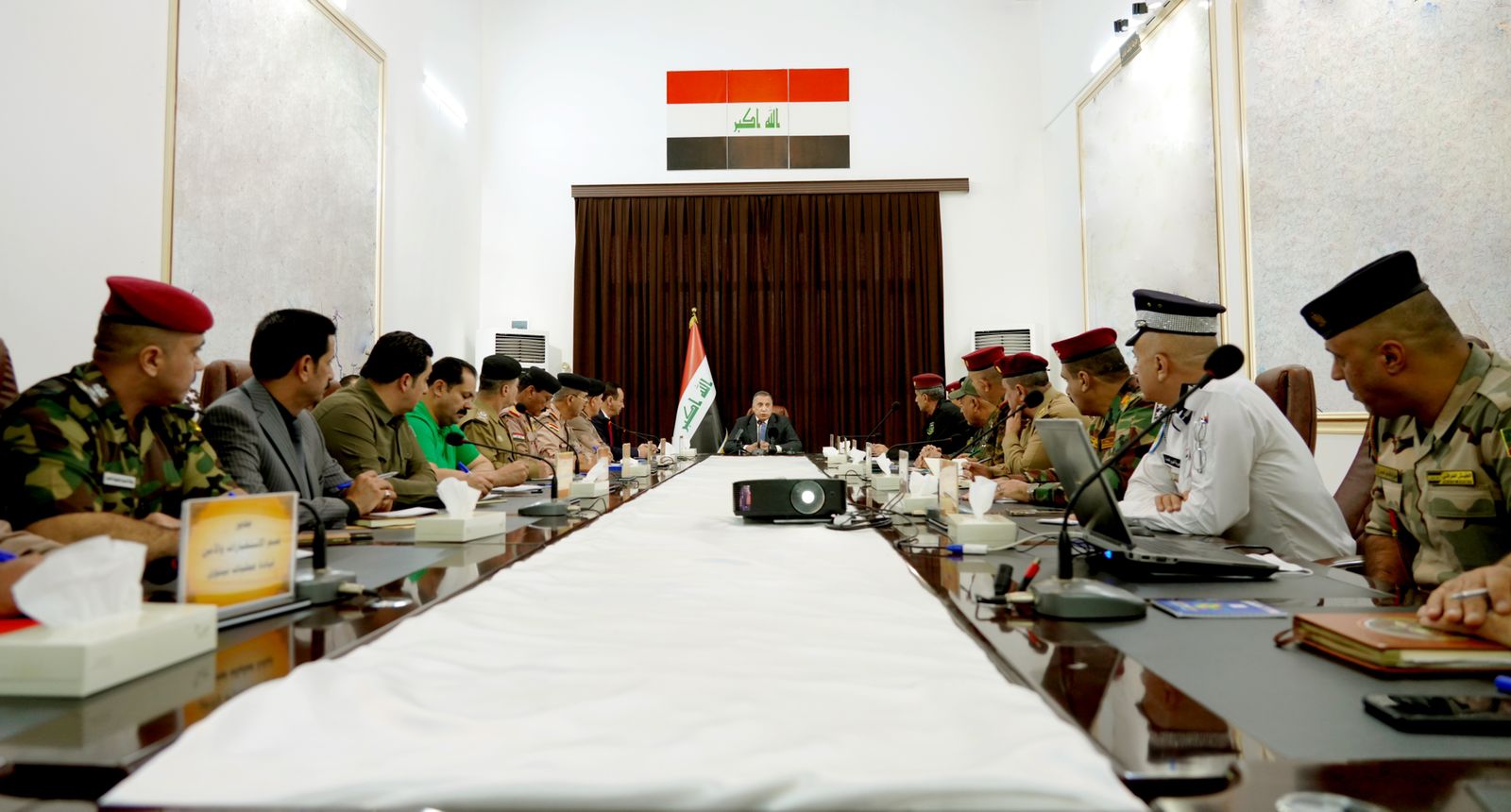 الكاظمي يحث من نينوى على تأسيس الأمن الوقائي (فيديو)