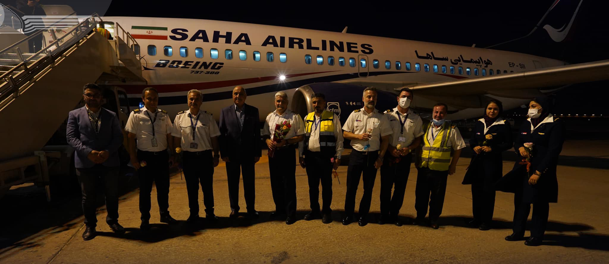 تدشين خط نقل جوي جديد بين العراق وايران