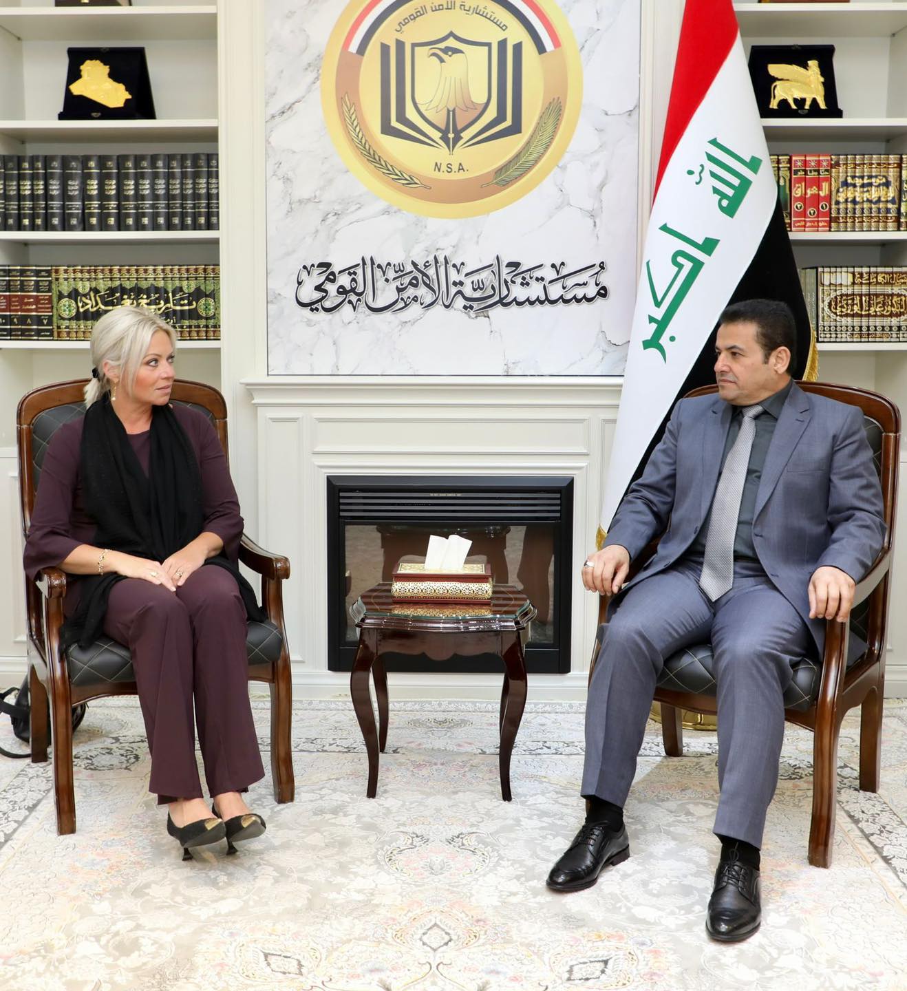 العراق والأمم المتحدة يبحثان ملفي مخيم الهول وسنجار