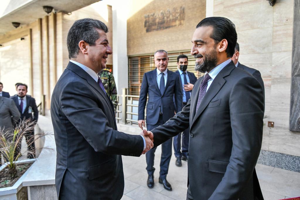 الحلبوسي: الفرصة مؤاتية لمعالجة المشاكل بين أربيل وبغداد من بينها مسألة النفط والغاز