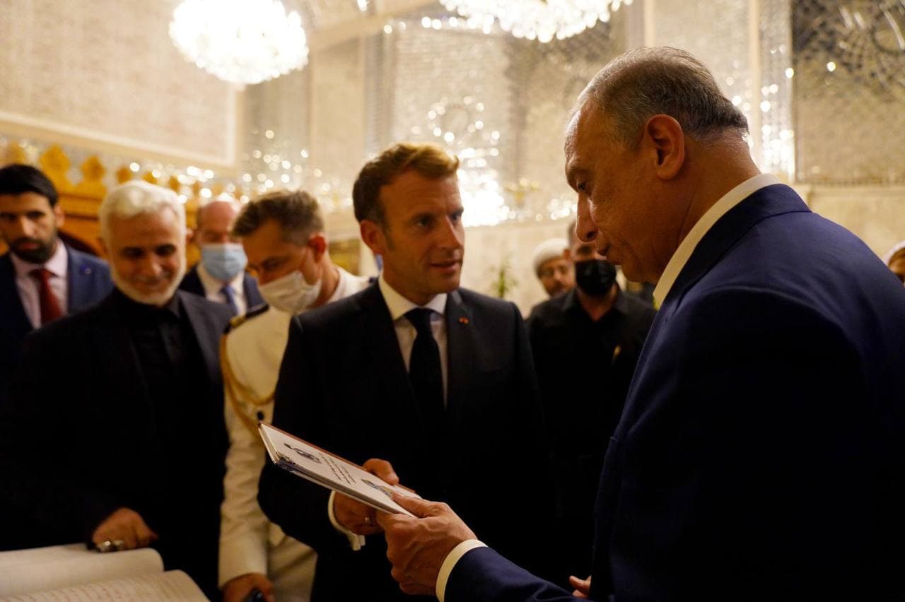 فرنسا تعلن تأييدها لنداء الكاظمي بشأن الحوار