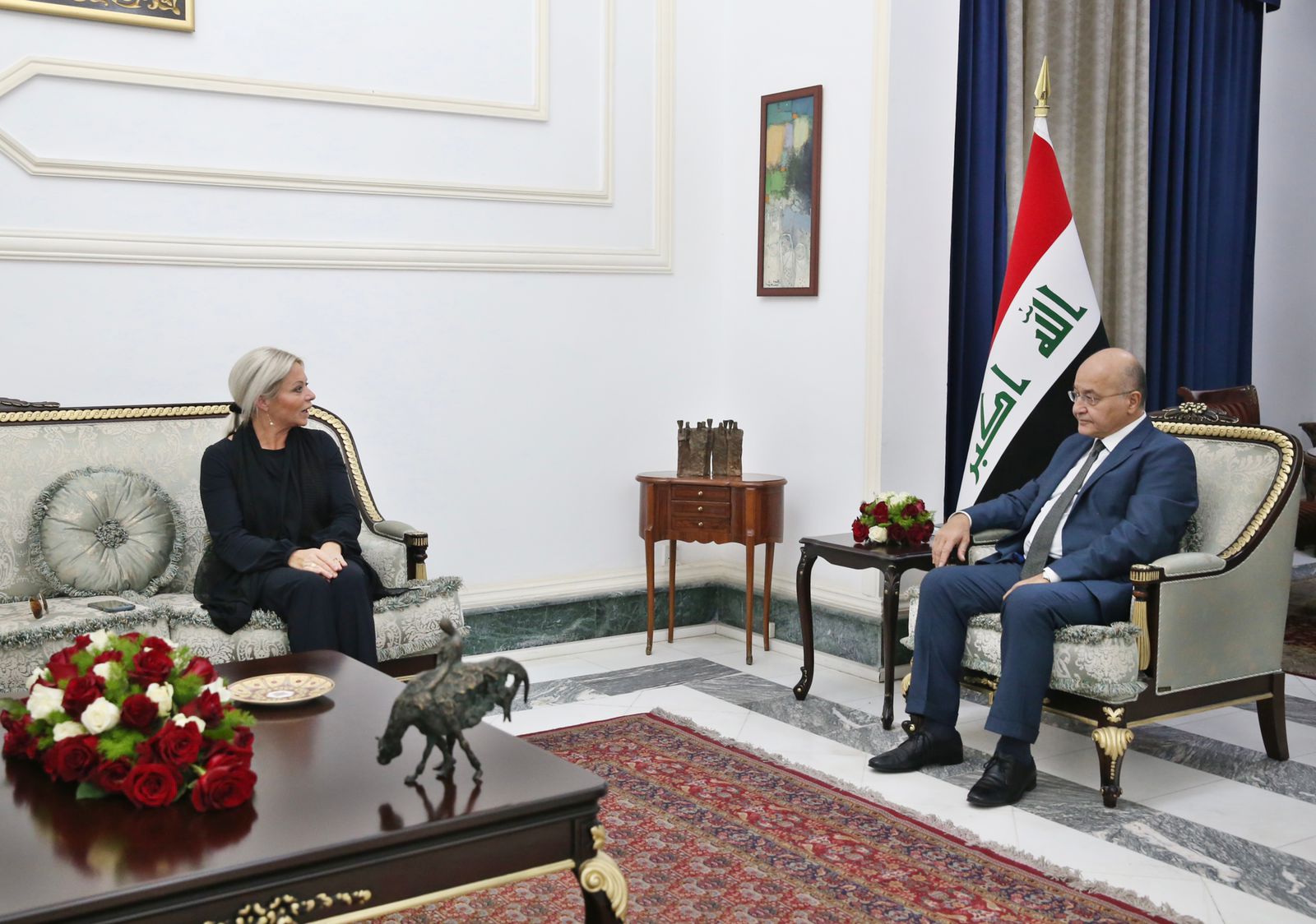 صالح لبلاسخارت: الظروف الحالية تستدعي التزام التهدئة والدخول في حوار صادق