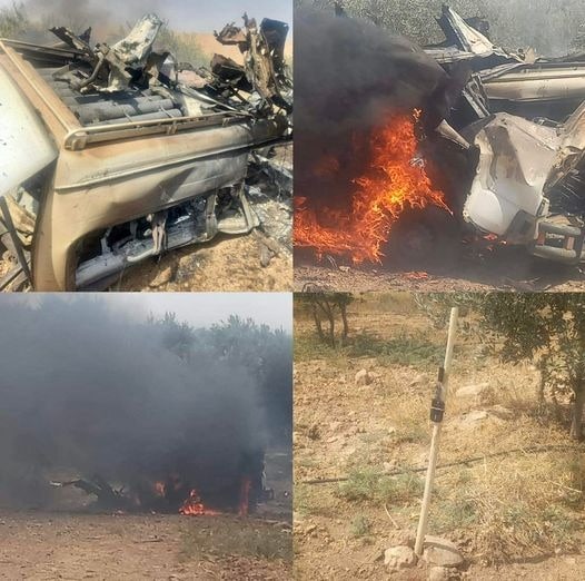 نينوى.. استهداف معسكر زيلكان بـ9 صواريخ