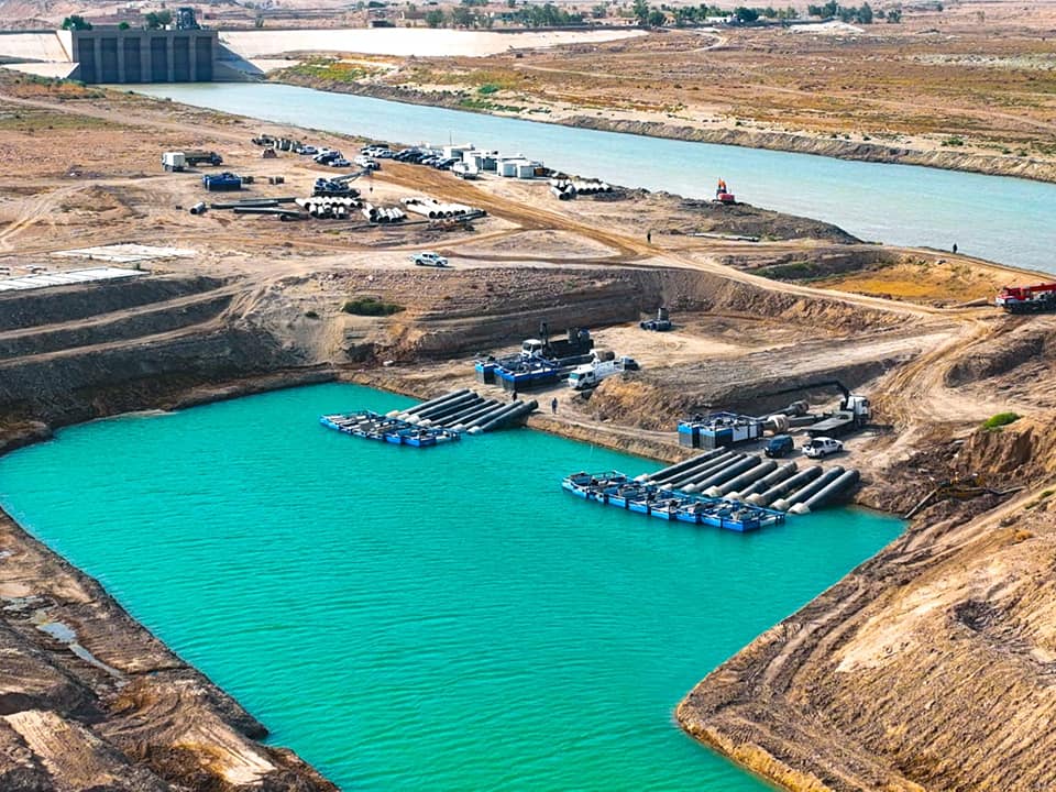 الحمداني: متنفذون يدعّون إنتماءهم لفصائل مسلحة يتجاوزون على الحصص المائية (صور)