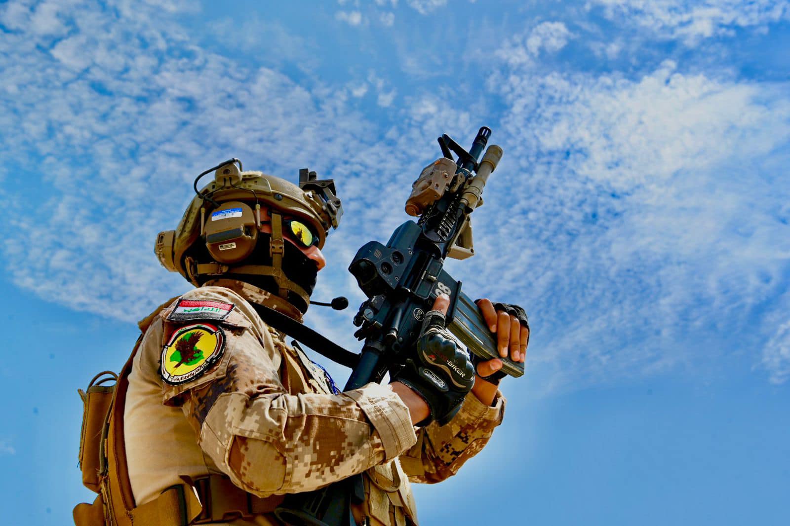 إعلان الانذار (ج) في بغداد