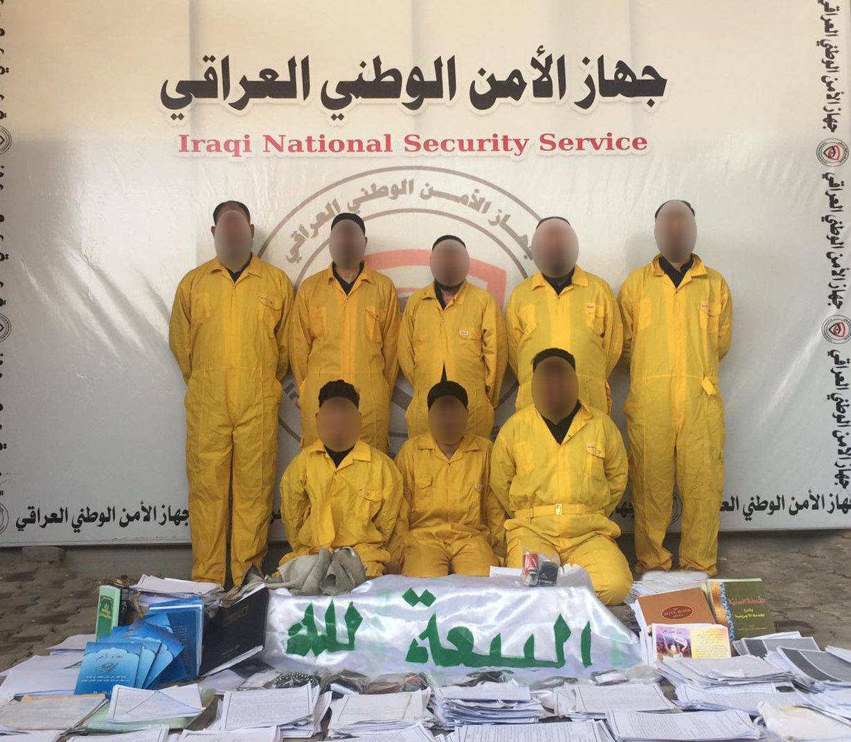 الأمن الوطني يلقي القبض على (8) متهمين بالتطرف في النجف