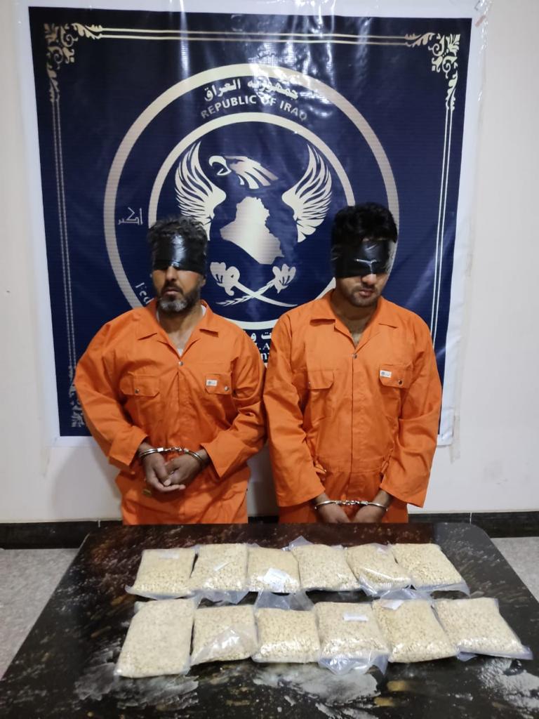 ضبط أكثر من 23 كغم من المخدرات بعمليات أمنية بثلاث محافظات عراقية (صور)