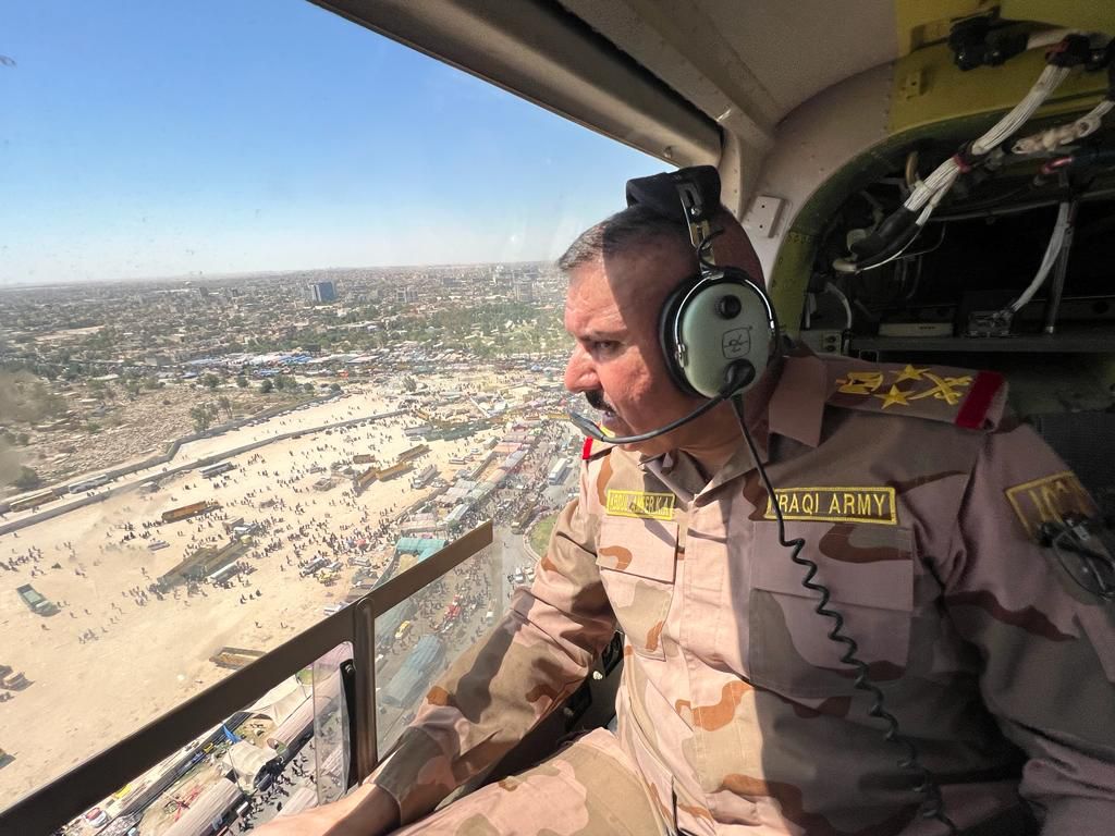 العمليات المشتركة: لم نسجل أي خرق أمني بخطة الزيارة الأربعينية