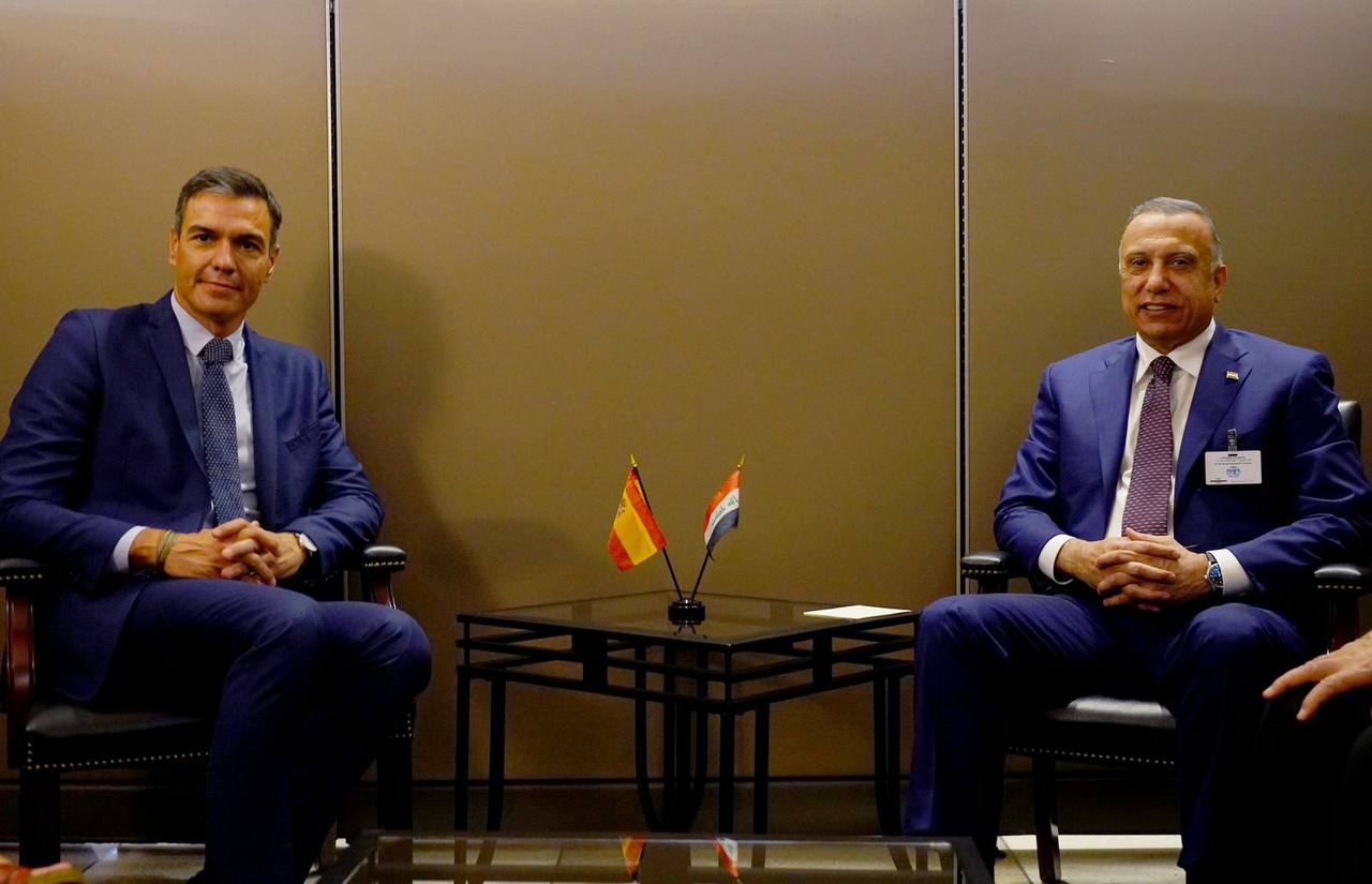 في أول لقاءاته.. الكاظمي يؤكد على التعاون مع إسبانيا اقتصادياً