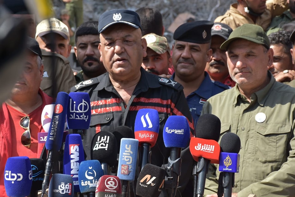 بوهان: ركام البناية المنهارة وسط بغداد قُدرت بـ15 الف طن وهذه الحادثة دقت ناقوس الخطر