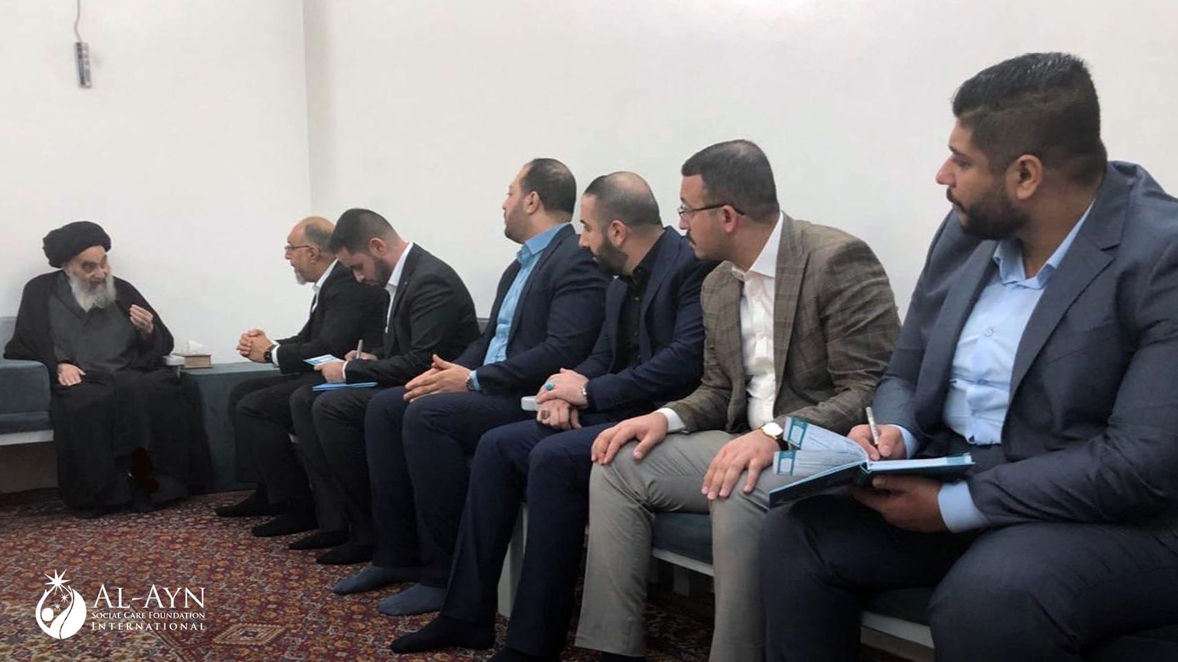 شاهد.. احدث صورة للمرجع السيستاني