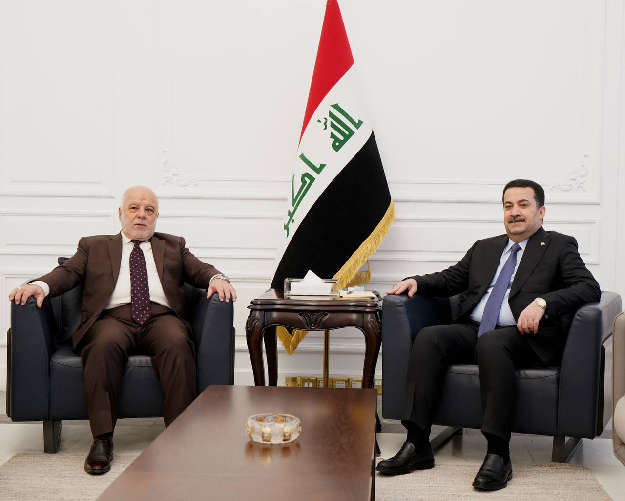 السوداني والعبادي يؤكدان على دعم الحكومة في تنفيذ برنامجها الإصلاحي والخدمي