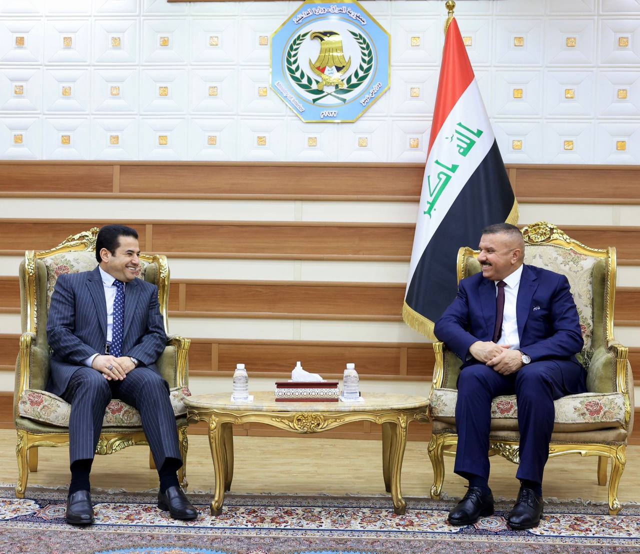 الشمري والأعرجي يبحثان التعاون الأمني المشترك