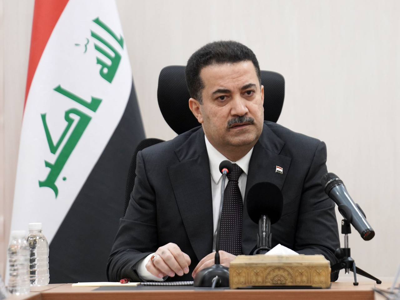 السوداني يصل الى محافظة صلاح الدين