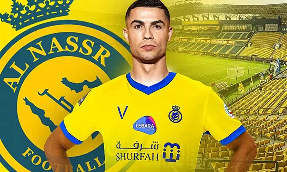 رسمياً.. رونالدو ينضم إلى نادي النصر السعودي