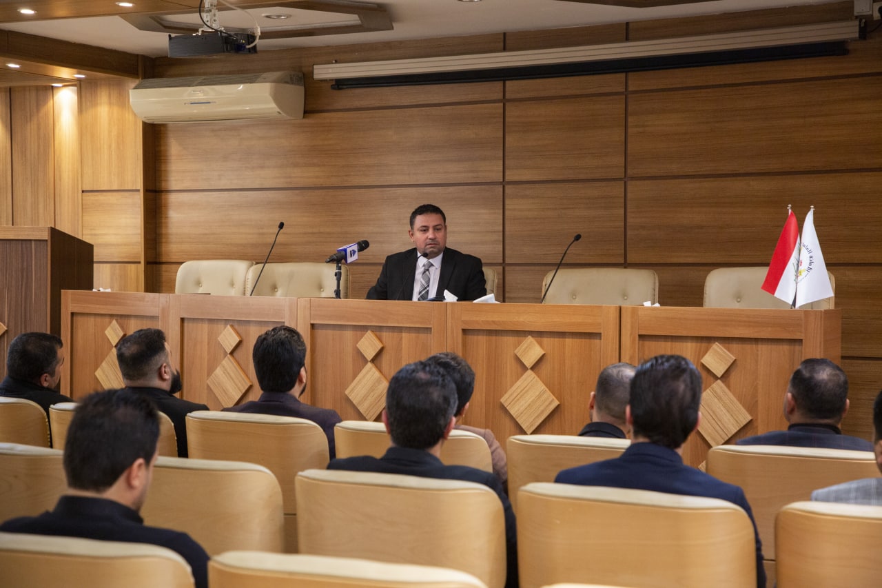 خلال محاضرة القاها في العتبة الحسينية الدكتور مظفر قاسم حسين: الاعلام اصبح السلطة قبل الاولى