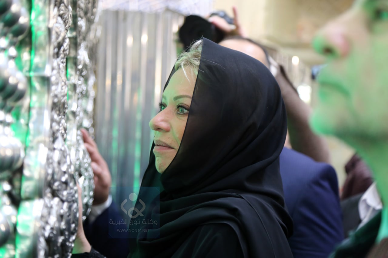 كربلاء.. بلاسخارت تزور مرقد الامام الحسين (ع) وشهداء الطف (فيديو)