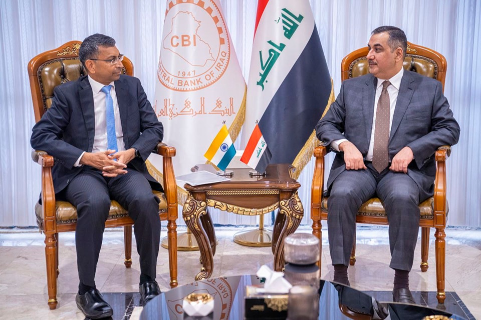 البنك المركزي يؤكد أهمية تبادل الخبرات على صعيد الدفع الإلكتروني مع الهند