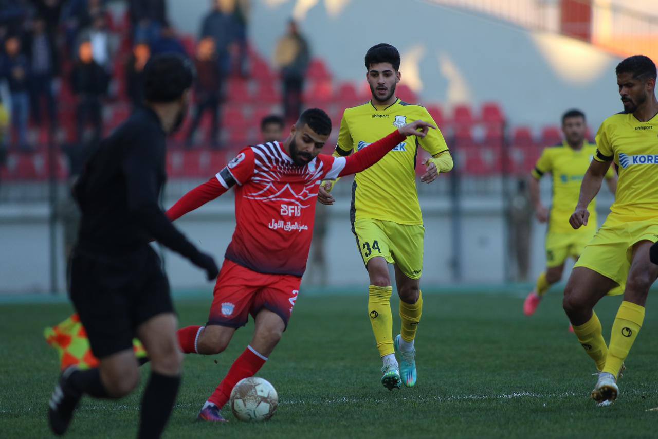 الطلبة يعود لصدارة الدوري الممتاز بالفوز على الصناعة ونوروز يهزم نفط الوسط