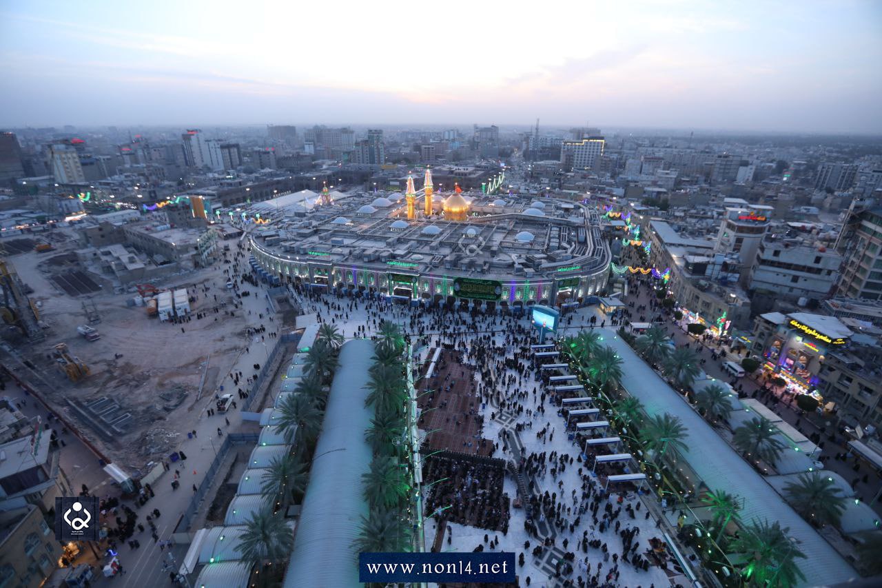 العتبة الحسينية المقدسة تعلن نجاح خطة زيارة النصف من شعبان