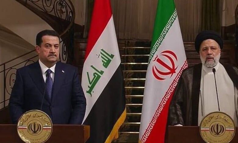 بعد زيارات غربية مكثفة لبغداد.. رئيسي يهاتف السوداني ويحث للتعاون بخمسة مجالات منها المال والمصارف