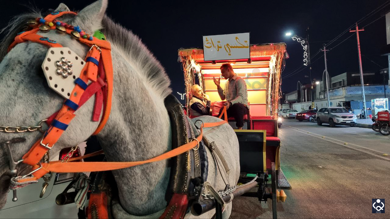 ركبه العراقيون والعرب.. "الربل" عربة تراثية تعود الى شوارع كربلاء من جديد (فيديو)