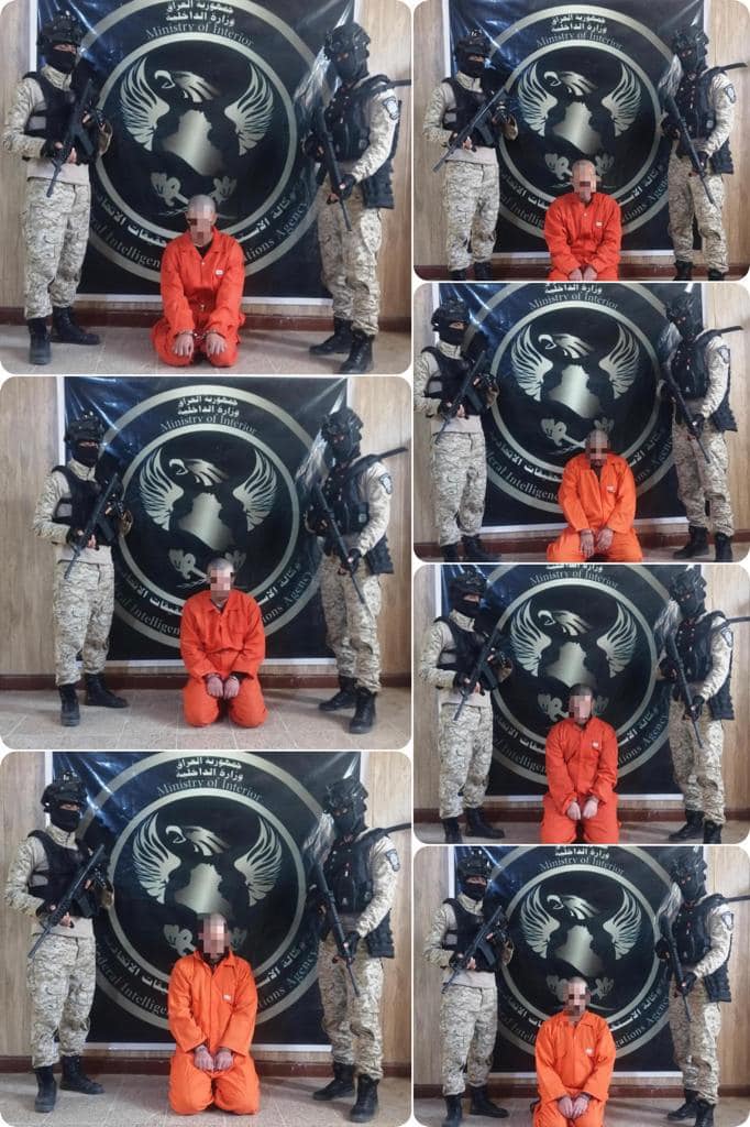 حرضوا المواطنين على مقاتلة القوات الأمنية.. الإطاحة بـ7 إرهابيين في صلاح الدين