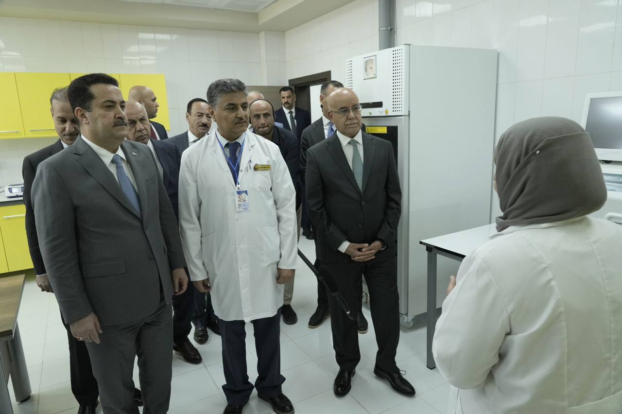 نينوى.. السوداني يفتتح مستشفى لأمراض الدم وزراعة النخاع ويكشف عن خطة حكومته الصحية
