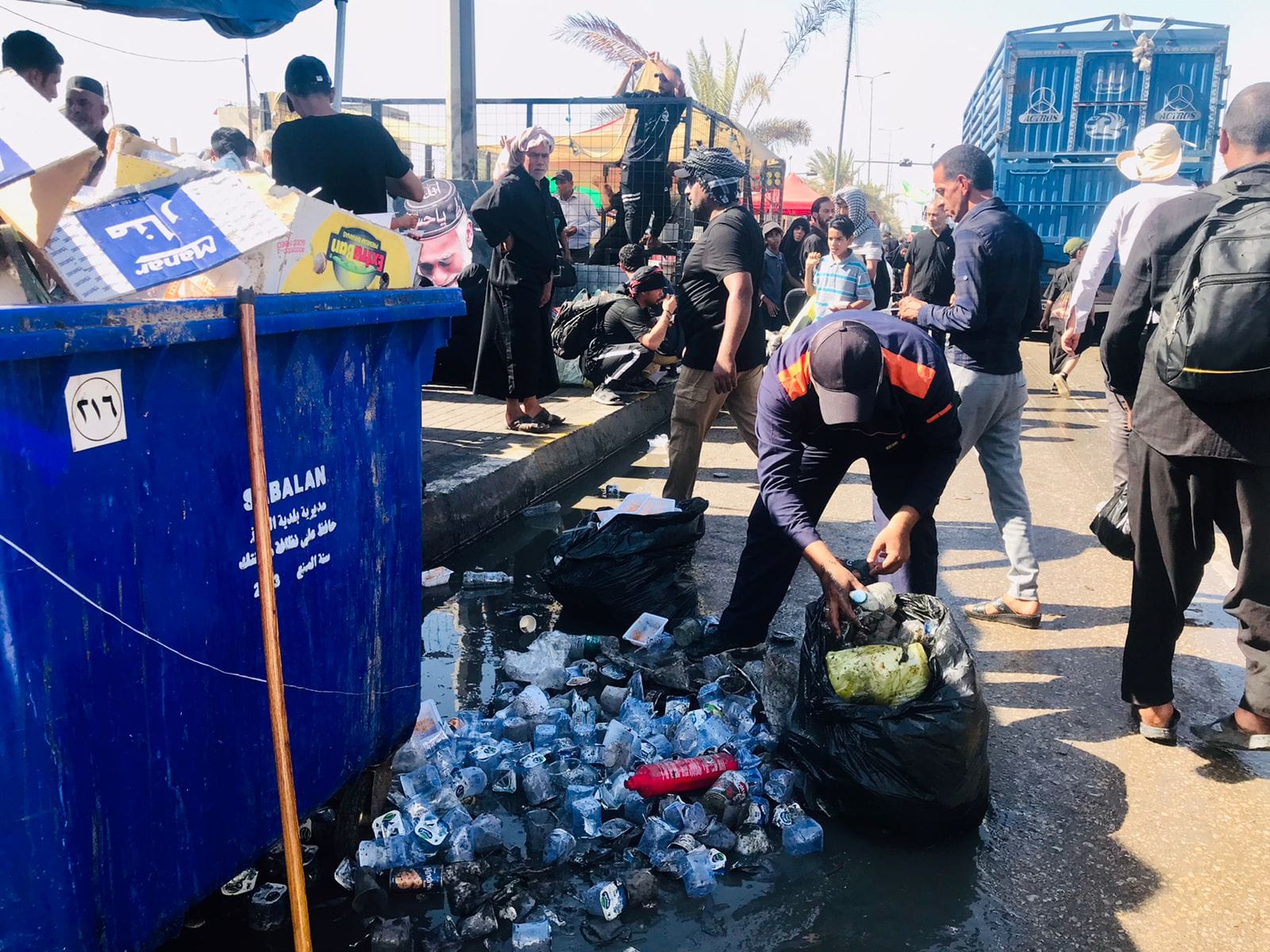 كربلاء.. دعوات للحكومة باستثمار النفايات