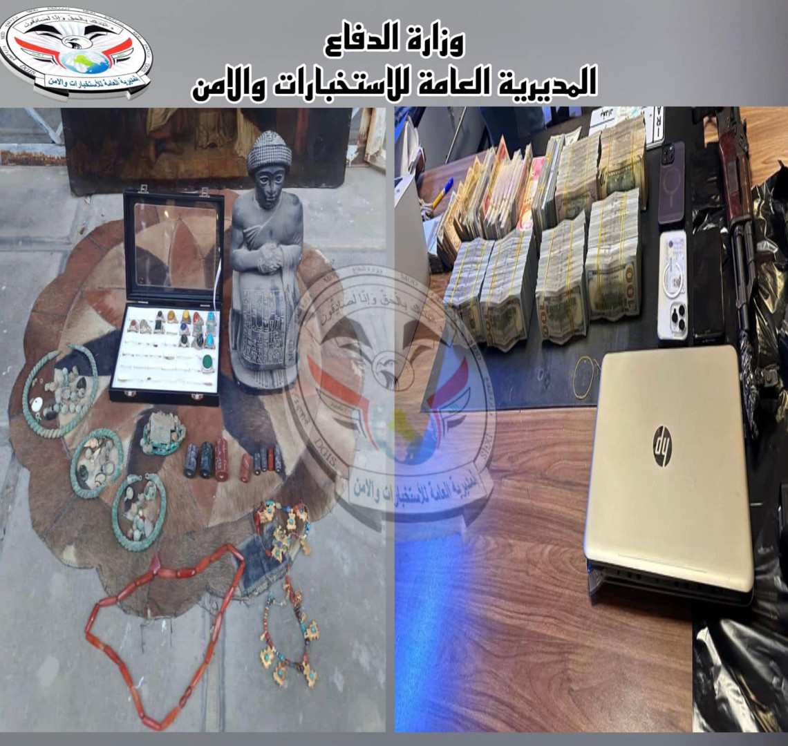 تفكيك عصابتين إحداهما تتاجر بالآثار والأخرى تتلاعب بأسعار الصرف في بغداد