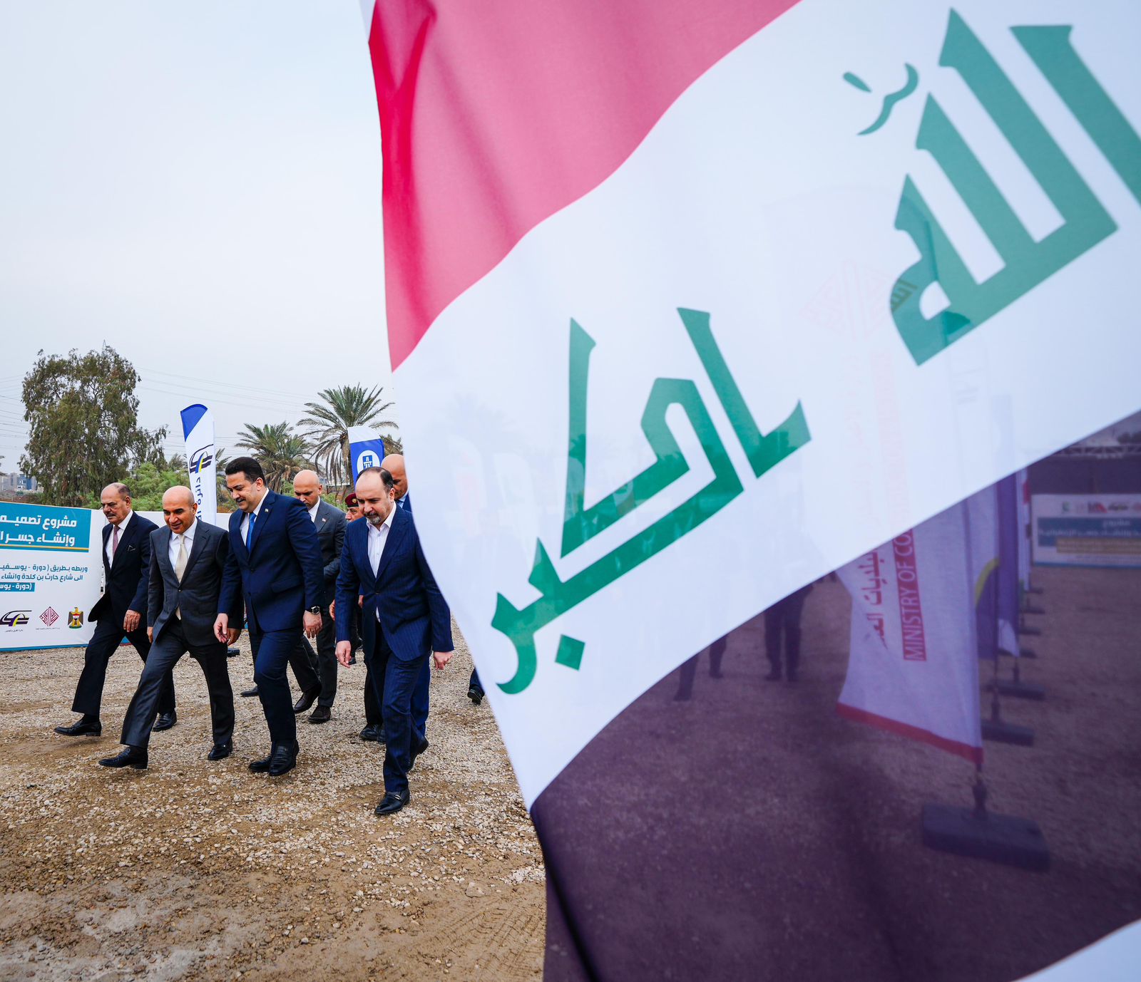 العراق يطلق اسم "غزّة" على جسر جديد في بغداد