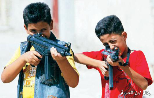 حماية الطفولة من عبث تجار العنف