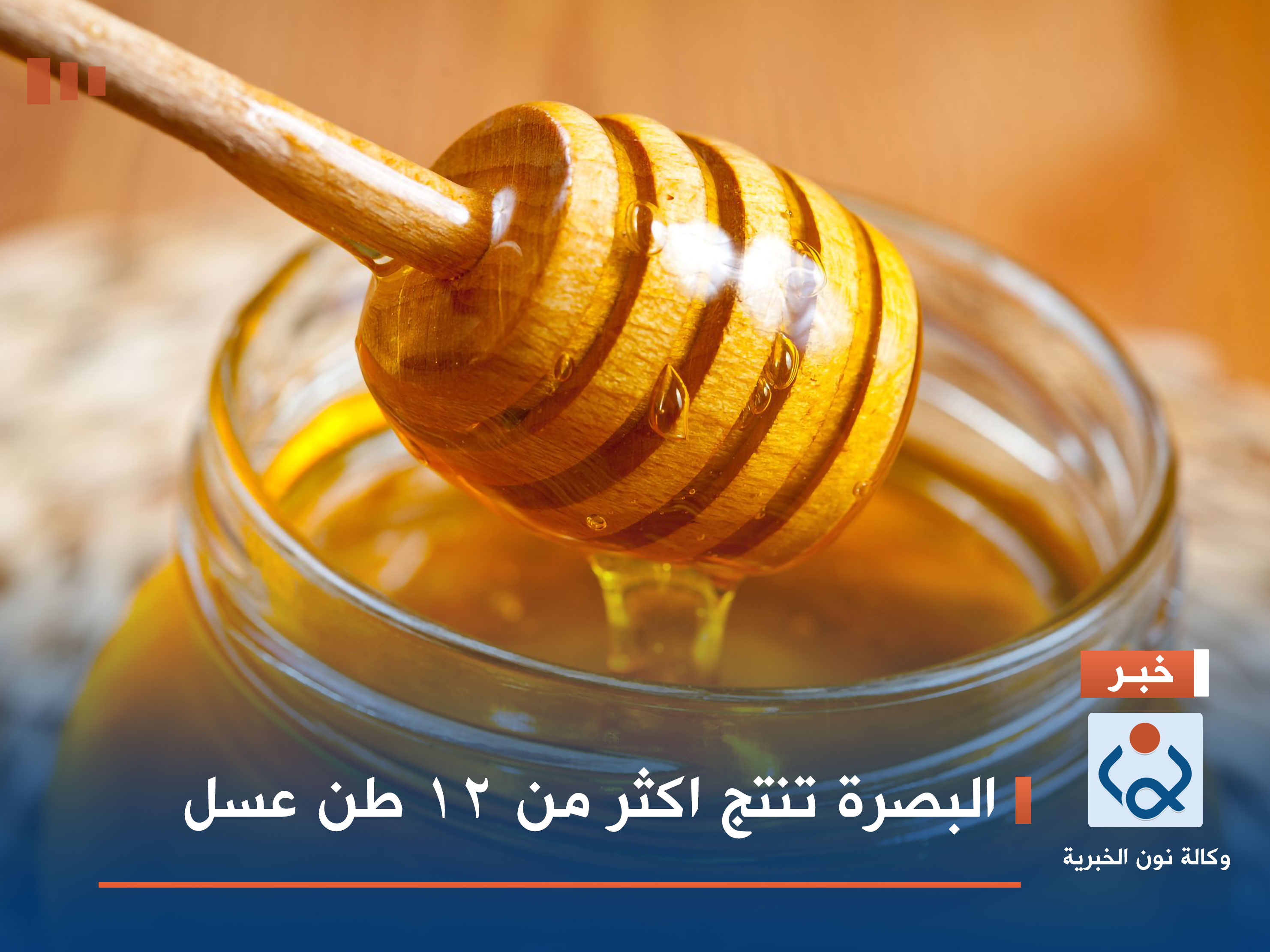 البصرة تنتج اكثر من 12 طن عسل