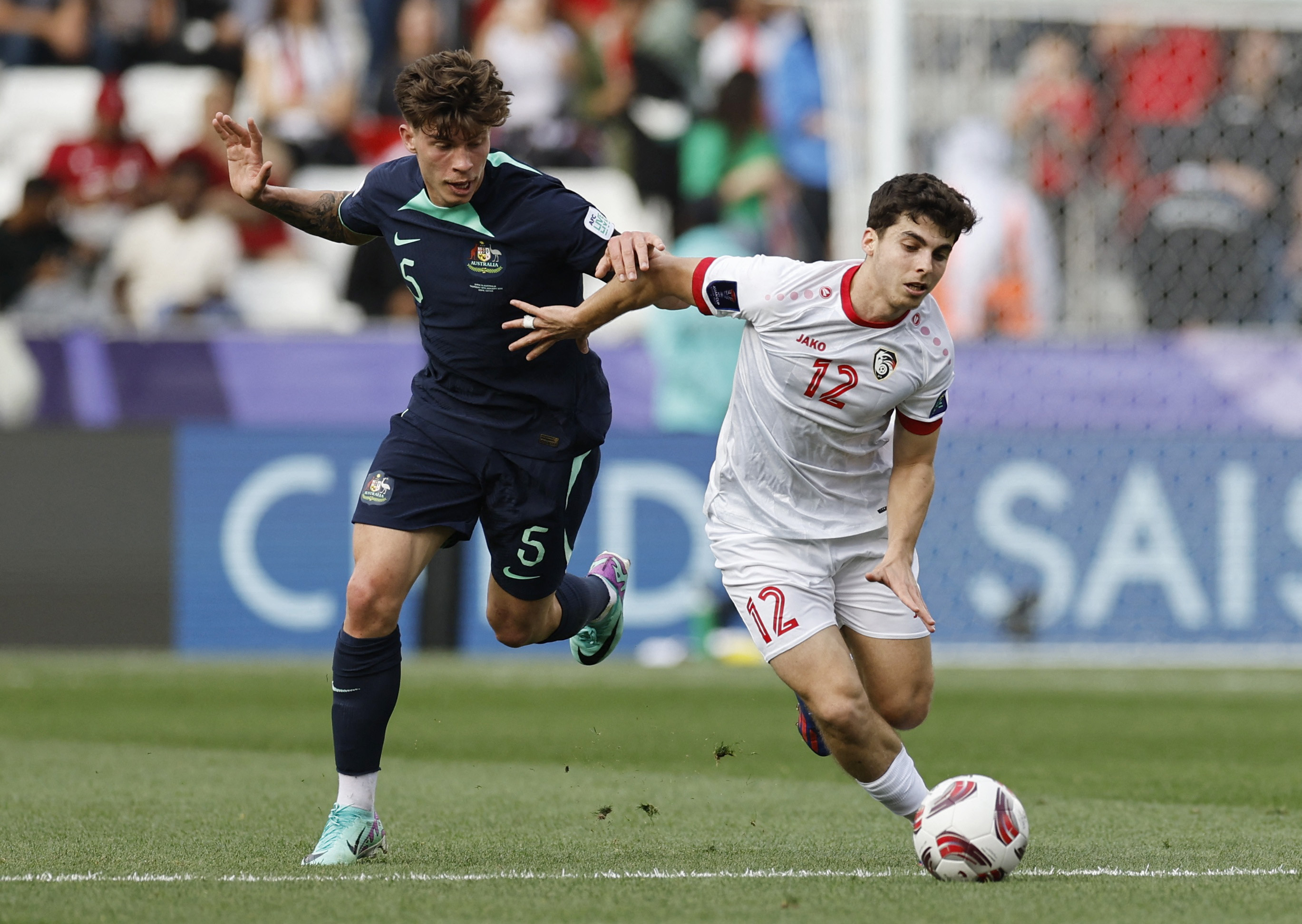 استراليا تجتاز سوريا وتتأهل الى الدور الـ16 في بطولة كأس آسيا