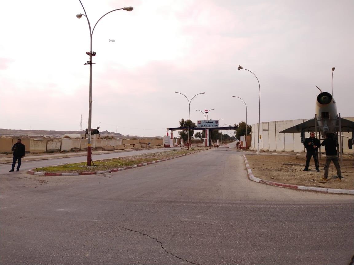 مسؤول أمريكي: صواريخ باليستية ضربت قاعدة عين الأسد الجوية غربي العراق