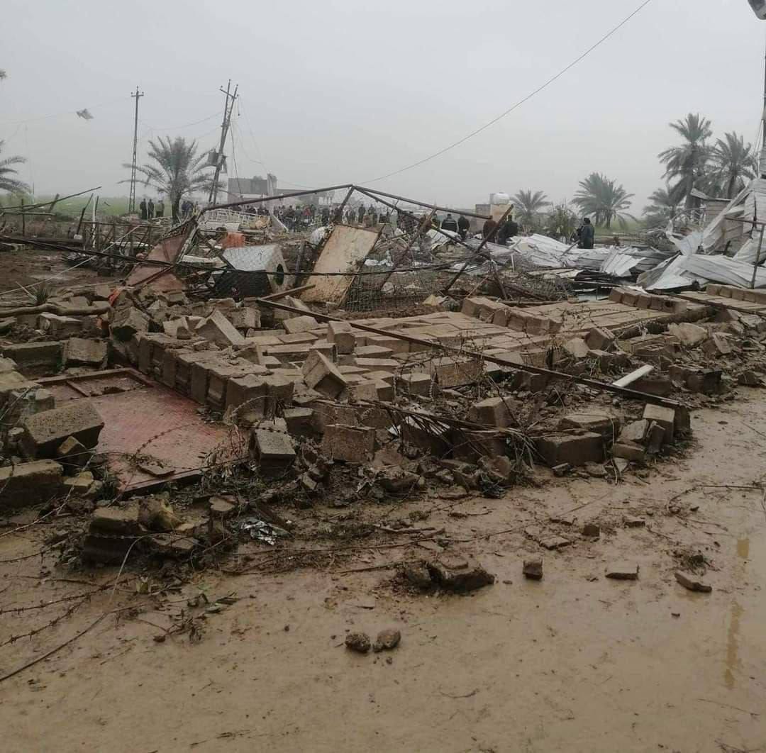 راصد جوي يحذر من سيول جديدة تجتاح بعض المحافظات ويشرح الإعصار القمعي بديالى