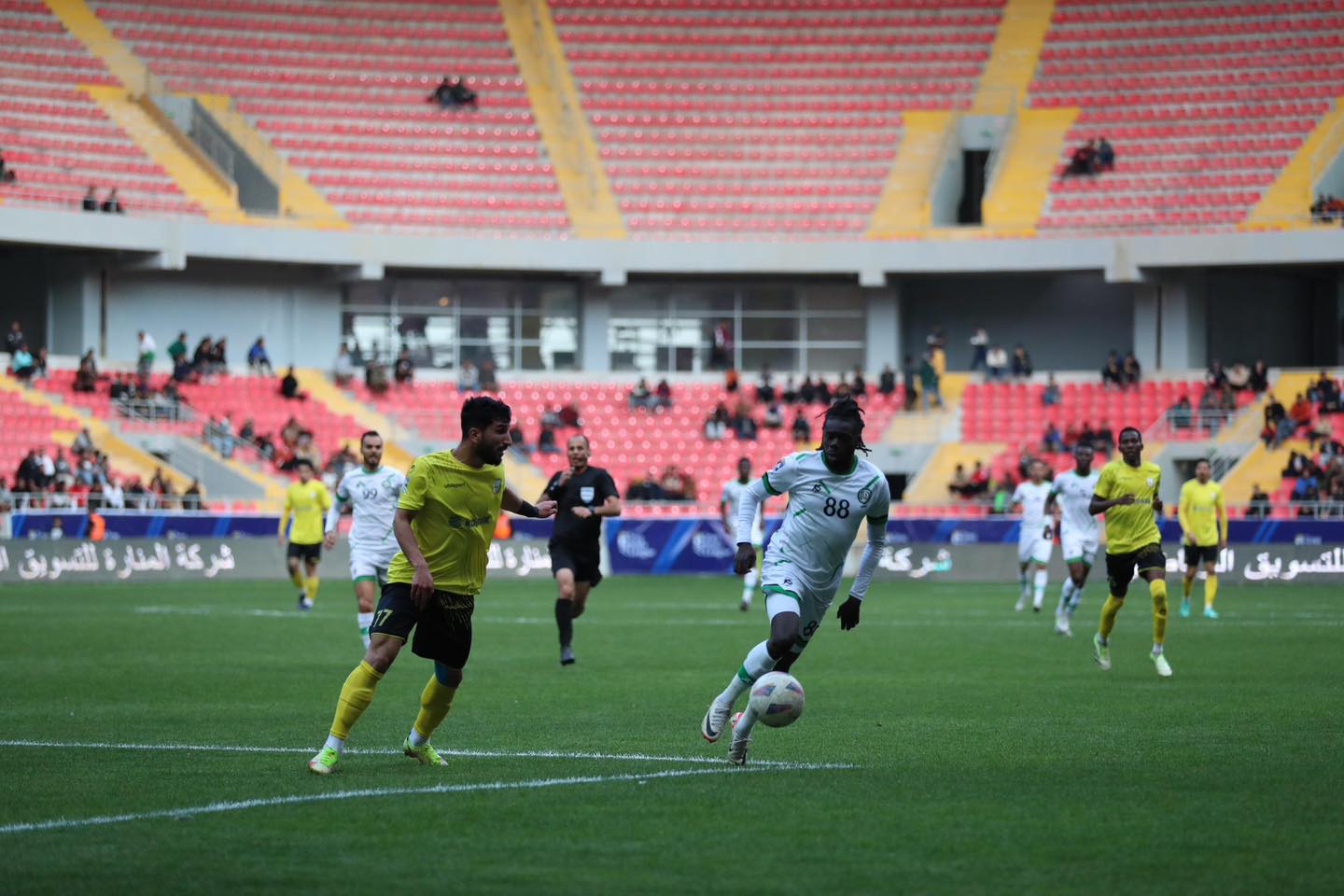 بخماسية.. اربيل تمزق شباك كربلاء في دوري نجوم العراق