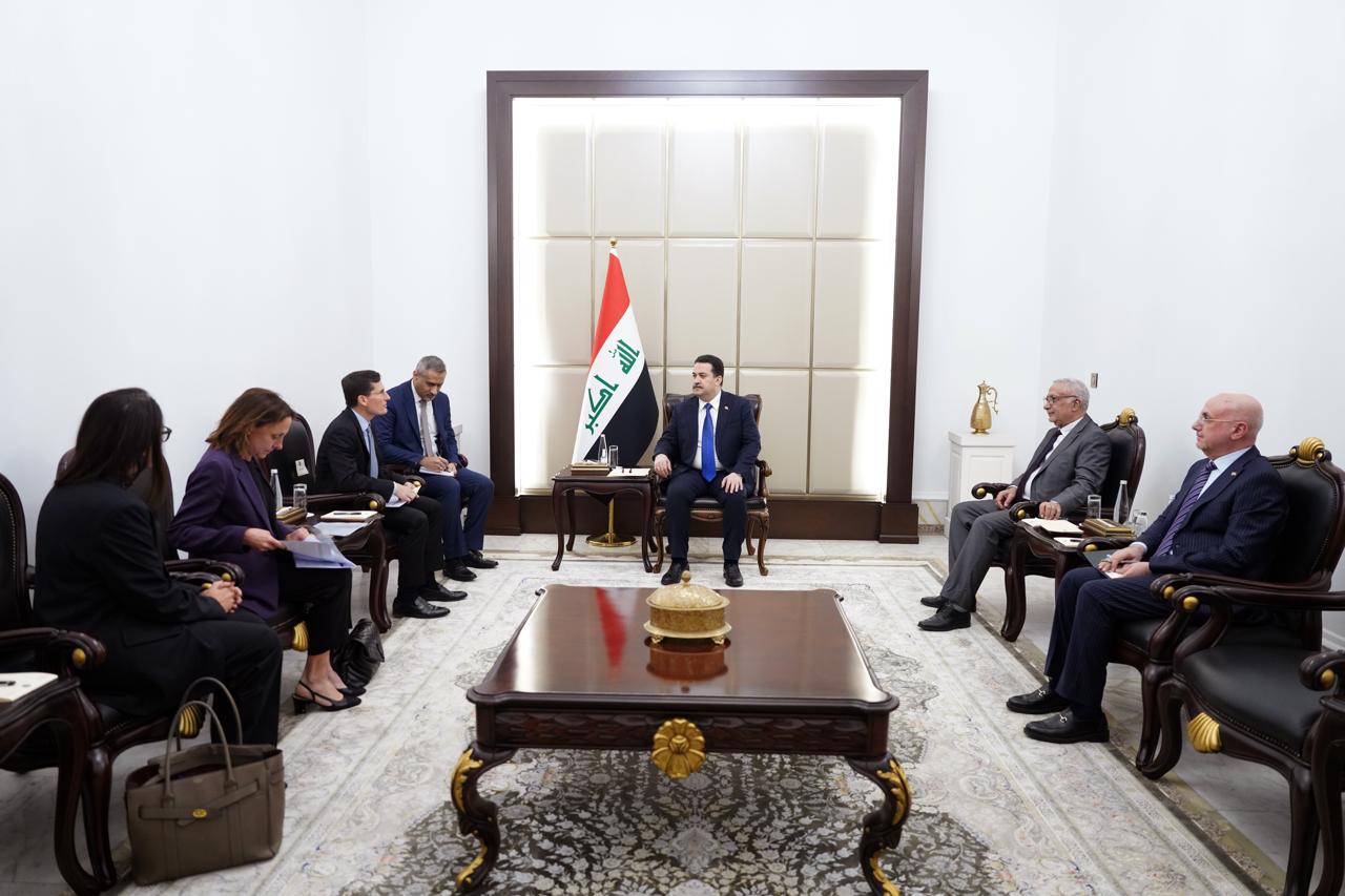 السوداني يشيد بتعاون شركة "فيزا" في توسيع تكنولوجيا الدفع الإلكتروني