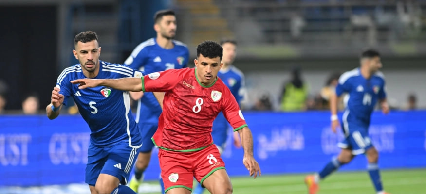 المنتخب الكويتي يتعادل مع نظيره العماني في افتتاح بطولة خليجي 26