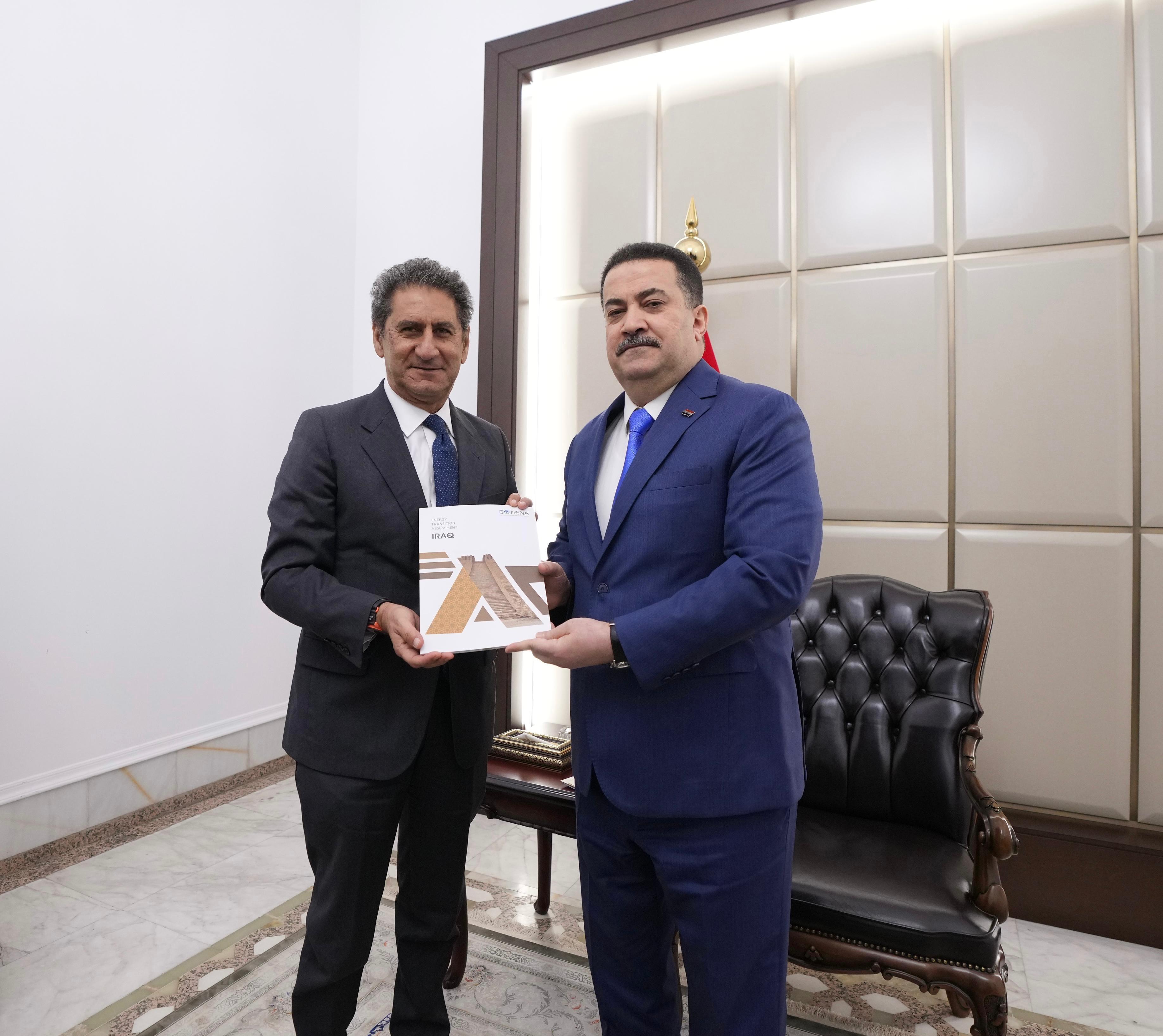 السوداني: العراق ملتزم بالتنويع في مجال الطاقة وخفض الانبعاثات